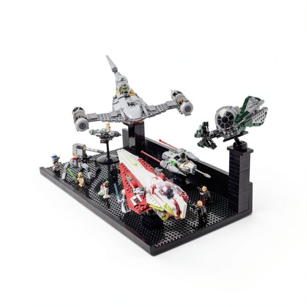 Brickmaster Displays Extra Large Wall Shelf Kids Room-1