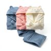 QYFHJGFR Kids Cotton Hooded Bathrobe Soft Terry Cloth-4