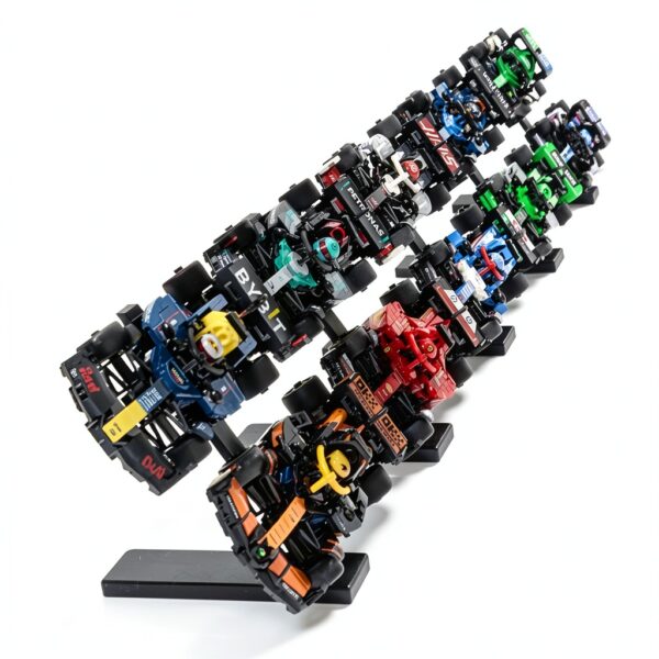 Brickify F1 Display Risers 5 Pack Angled Stands Collectors-5