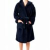 Bare Cotton Boys Fleece Robe Shawl Collar Premium Comfort-0