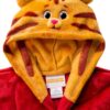 Daniel Tiger Fleece Bathrobe for Toddlers Soft Hooded Robe-2