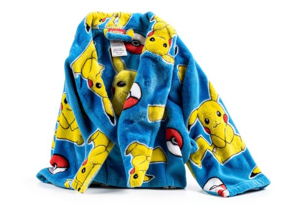 Pokemon Boys Bathrobe Horizon Pals Fleece Robe Kids-2