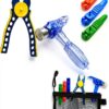 TZBTSTEAM Building Blocks Kit Tools Pliers Hammer Separators-0