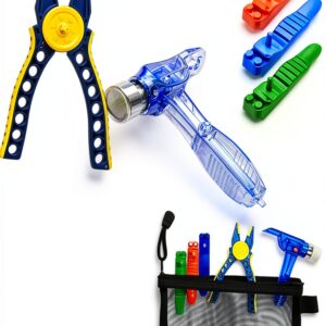TZBTSTEAM Building Blocks Kit Tools Pliers Hammer Separators-0