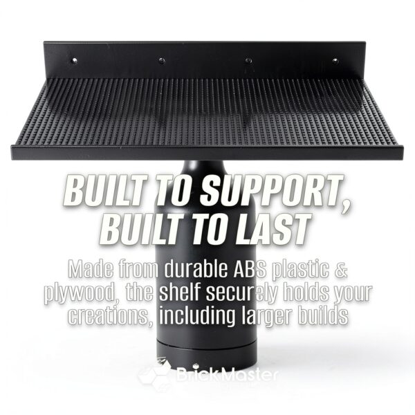 Brickmaster Displays Extra Large Wall Shelf Kids Room-5