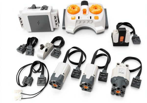 WEERSHUN Motor Kit Building Blocks Remote Control Kids-0