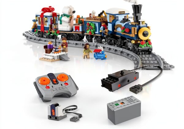 Zenebricks RC Motor Kit Holiday Express Train Building-0