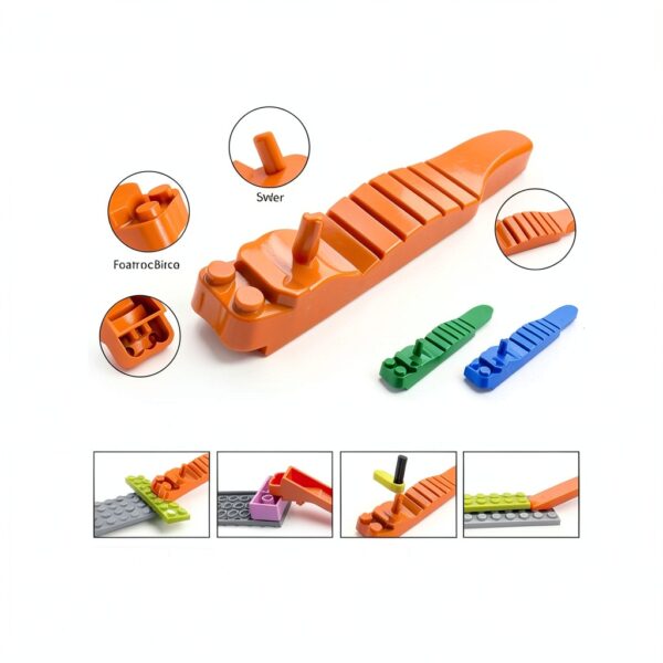 TZBTSTEAM Building Blocks Kit Tools Pliers Hammer Separators-4