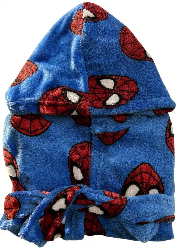 Boys Cartoon Bathrobe Soft Cozy Licensed Design Kids Pajamas-3