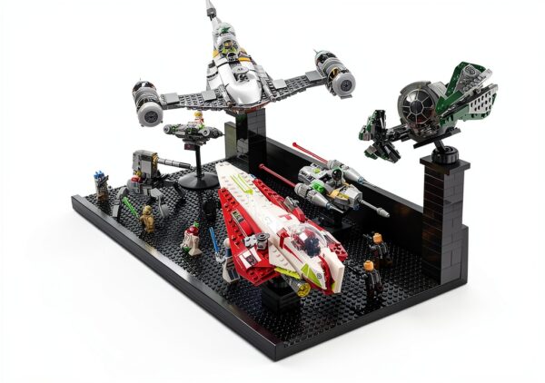 Brickmaster Displays Extra Large Wall Shelf Kids Room-0