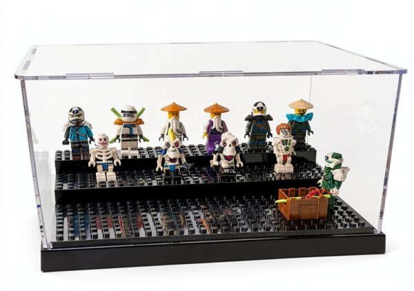 ShiYiJia Acrylic Display Case for Lego Minifigures Dustproof-3