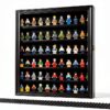 Display Gifts Minifigure Display Case Black Lockable Wall-1