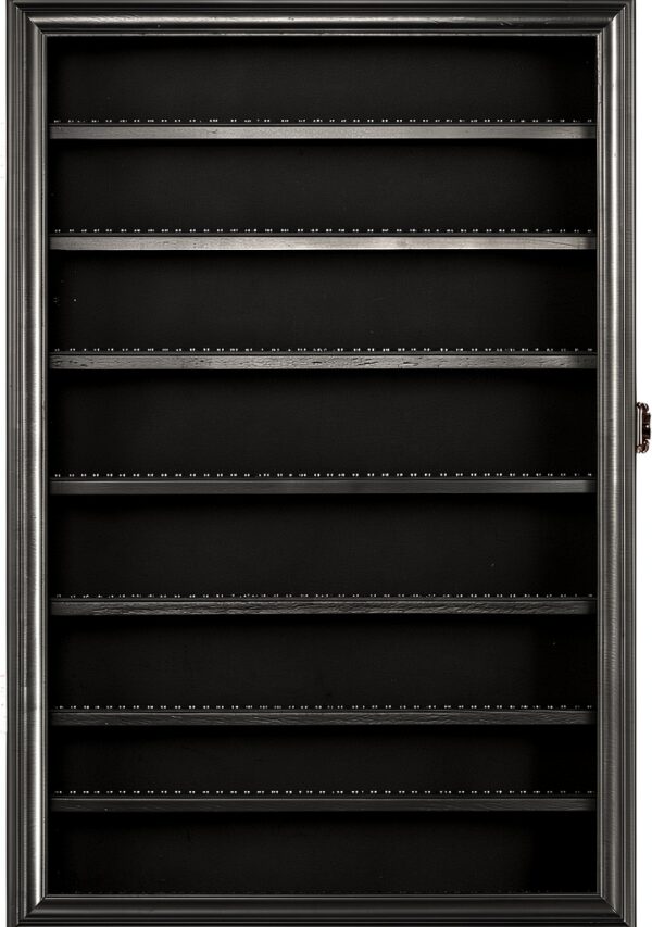 Display Gifts Minifigure Display Case Black Lockable Wall-5