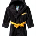 Komar Kids Boys Velvet Fleece Flame Resistant Bathrobe-0
