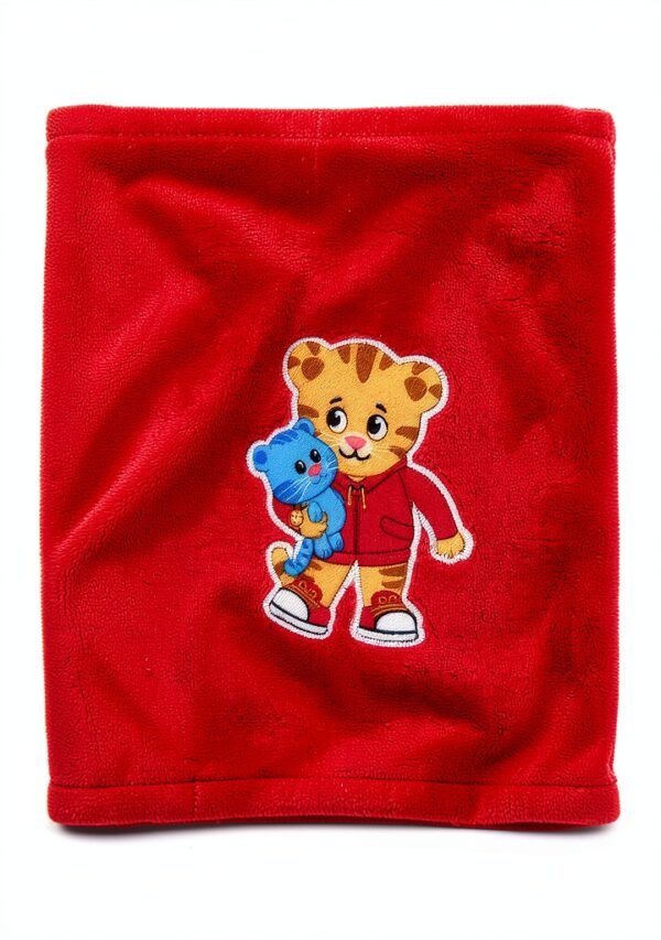 Daniel Tiger Fleece Bathrobe for Toddlers Soft Hooded Robe-3