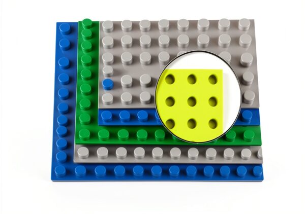 Cottonbear Classic Building Plates Durable Plastic Baseplate-4