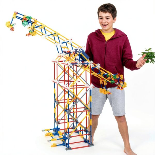 Knex Amusement Park Building Set 724 Pieces Motorized Ages-5