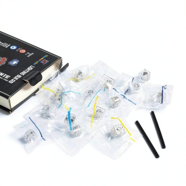 Sawaruita LED Light Bricks Multicolor Flashing Building-9