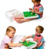 UTEX Building Storage Box White Wood Toy Organizer Kids-3