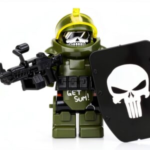 Battle Brick Tactical Gear Genuine Minifigure Building-0