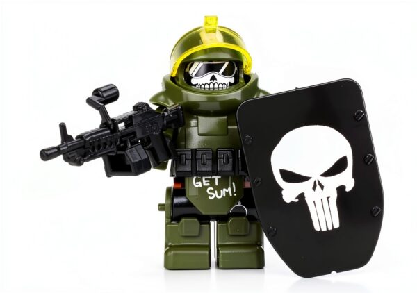 Battle Brick Tactical Gear Genuine Minifigure Building-0