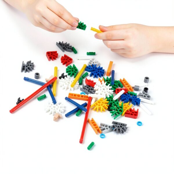 Knex Amusement Park Building Set 724 Pieces Motorized Ages-6