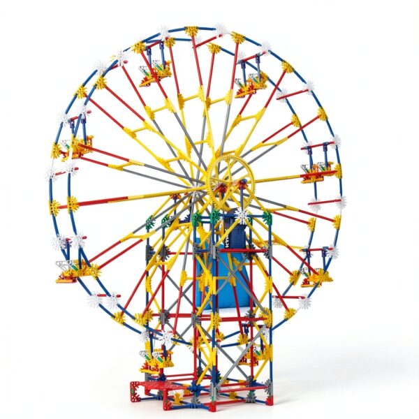 Knex Amusement Park Building Set 724 Pieces Motorized Ages-4