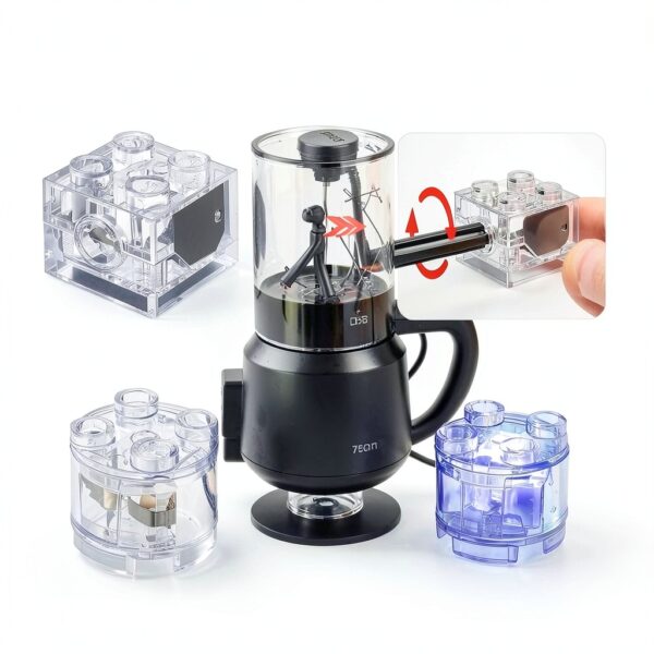 Sawaruita LED Light Bricks Multicolor Flashing Building-6