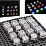 Sawaruita LED Light Bricks Multicolor Flashing Building-0