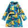 Pokemon Boys Bathrobe Horizon Pals Fleece Robe Kids-3