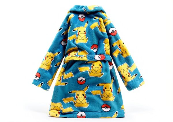 Pokemon Boys Bathrobe Horizon Pals Fleece Robe Kids-3