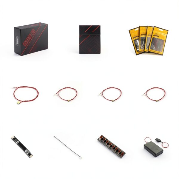 LocoLee LEGO Lighting Kit Record Player Flowers USB Lights-6