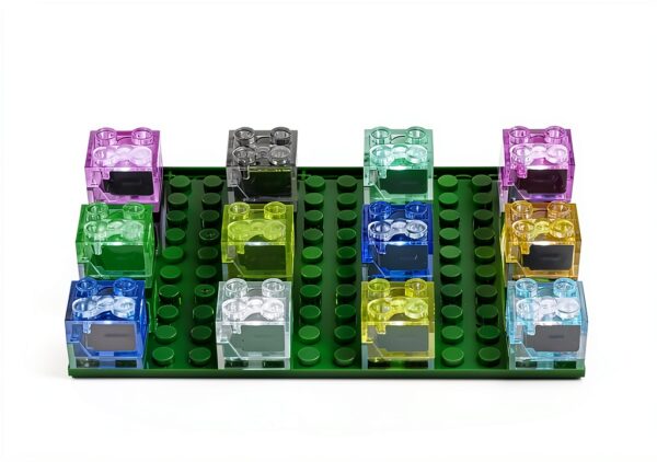 Sawaruita LED Light Bricks Multicolor Flashing Building-1