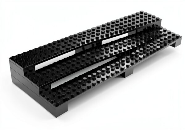 JMJ Minifigure Display Stand Organizer for Collectors Black-5