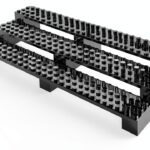 JMJ Minifigure Display Stand Organizer for Collectors Black-0