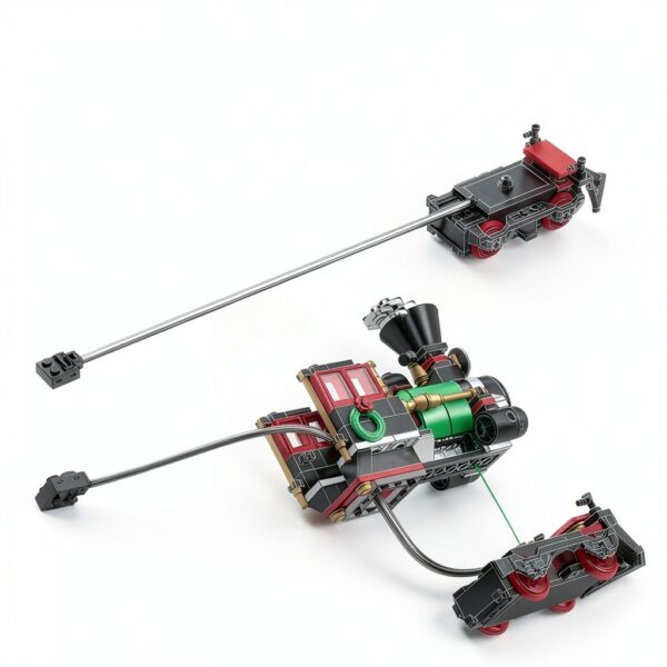 Zenebricks RC Motor Kit Holiday Express Train Building-1