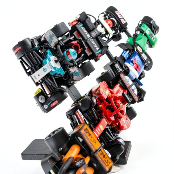 Brickify F1 Display Risers 5 Pack Angled Stands Collectors-3